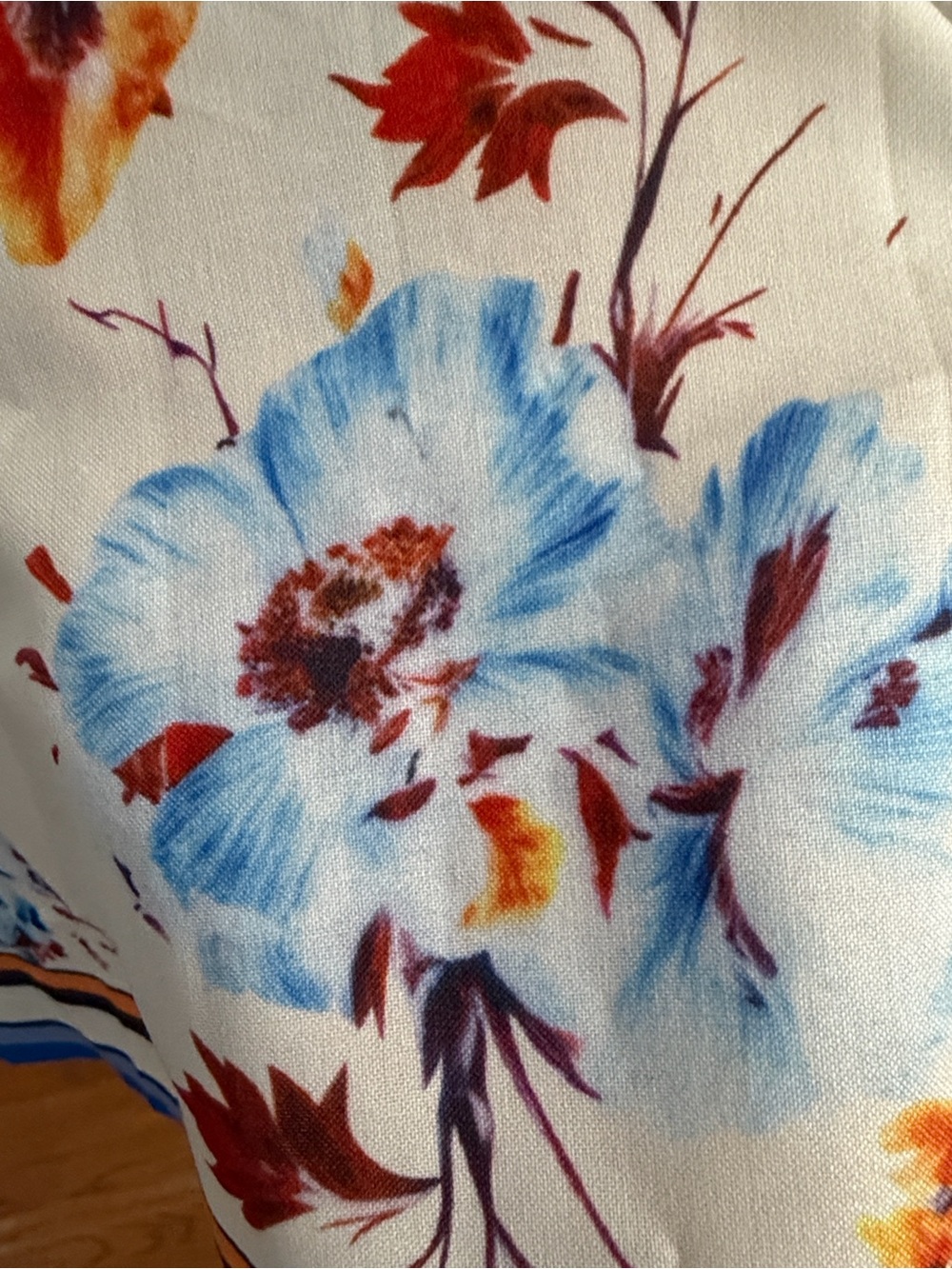 NWT Commense Floral Printed Halter Long Dress - Picture 7 of 13